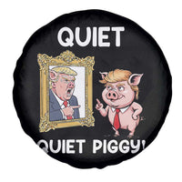 Resistance Movement Quiet Quiet Piggy Spare Tire Cover Funny Pig Political - Wonder Print Shop