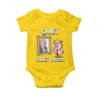 Resistance Movement Quiet Quiet Piggy Baby Onesie Funny Pig Political - Wonder Print Shop