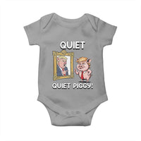 Resistance Movement Quiet Quiet Piggy Baby Onesie Funny Pig Political - Wonder Print Shop