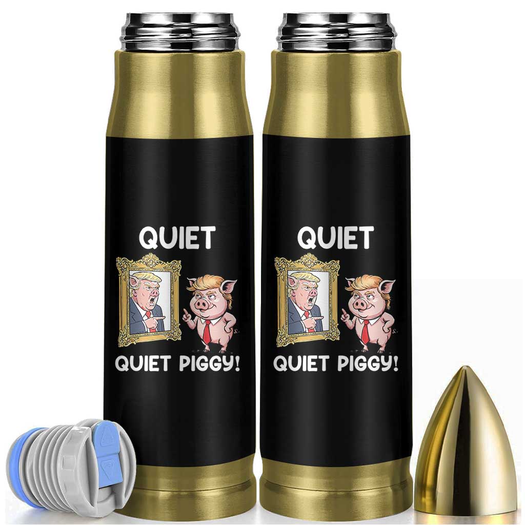 Resistance Movement Quiet Quiet Piggy Bullet Tumbler Funny Pig Political - Wonder Print Shop
