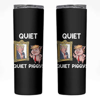 Resistance Movement Quiet Quiet Piggy Skinny Tumbler Funny Pig Political - Wonder Print Shop