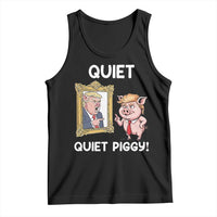 Resistance Movement Quiet Quiet Piggy Tank Top Funny Pig Political - Wonder Print Shop