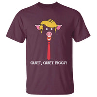 Quiet Quiet Piggy Meme T Shirt Anti Authoritarian Political Gag Gift - Wonder Print Shop