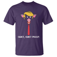 Quiet Quiet Piggy Meme T Shirt Anti Authoritarian Political Gag Gift - Wonder Print Shop