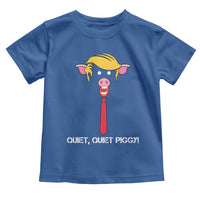 Quiet Quiet Piggy Meme Toddler T Shirt Anti Authoritarian Political Gag Gift - Wonder Print Shop