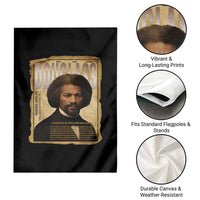 Frederick Douglass Historical Newspaper Garden Flag The Sage Of Cedar Hill - Wonder Print Shop