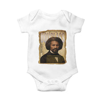 Frederick Douglass Historical Newspaper Baby Onesie The Sage Of Cedar Hill - Wonder Print Shop