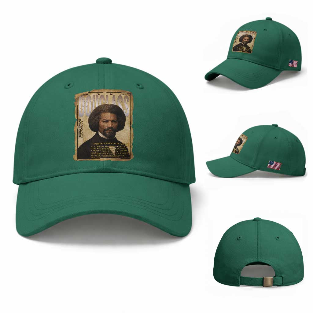 Frederick Douglass Historical Newspaper Baseball Cap The Sage Of Cedar Hill