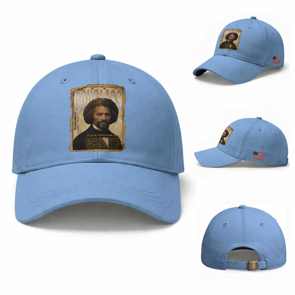 Frederick Douglass Historical Newspaper Baseball Cap The Sage Of Cedar Hill