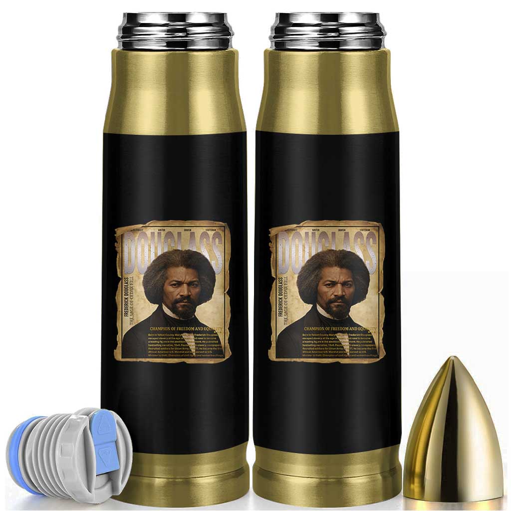 Frederick Douglass Historical Newspaper Bullet Tumbler The Sage Of Cedar Hill - Wonder Print Shop