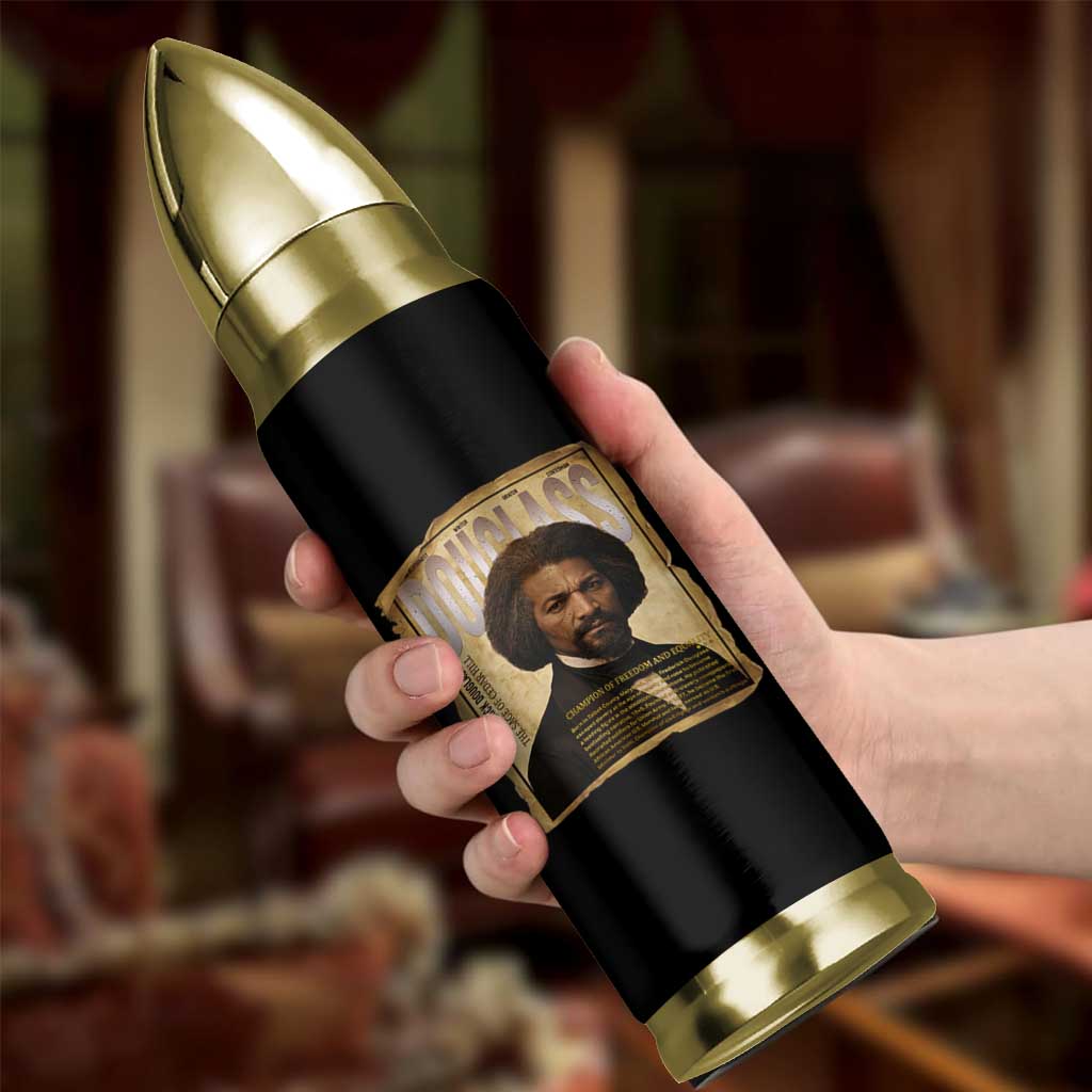 Frederick Douglass Historical Newspaper Bullet Tumbler The Sage Of Cedar Hill - Wonder Print Shop