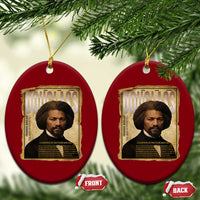 Frederick Douglass Historical Newspaper Ceramic Ornament The Sage Of Cedar Hill - Wonder Print Shop