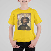 Frederick Douglass Historical Newspaper T Shirt For Kid The Sage Of Cedar Hill - Wonder Print Shop