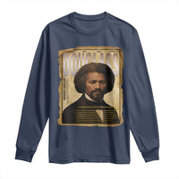 Frederick Douglass Historical Newspaper Long Sleeve Shirt The Sage Of Cedar Hill - Wonder Print Shop