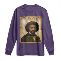 Frederick Douglass Historical Newspaper Long Sleeve Shirt The Sage Of Cedar Hill - Wonder Print Shop