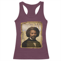 Frederick Douglass Historical Newspaper Racerback Tank Top The Sage Of Cedar Hill - Wonder Print Shop
