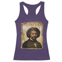 Frederick Douglass Historical Newspaper Racerback Tank Top The Sage Of Cedar Hill - Wonder Print Shop