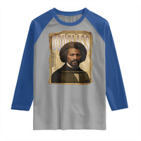 Frederick Douglass Historical Newspaper Raglan Shirt The Sage Of Cedar Hill - Wonder Print Shop