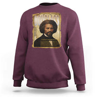 Frederick Douglass Historical Newspaper Sweatshirt The Sage Of Cedar Hill - Wonder Print Shop