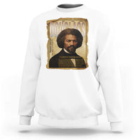 Frederick Douglass Historical Newspaper Sweatshirt The Sage Of Cedar Hill - Wonder Print Shop