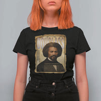 Frederick Douglass Historical Newspaper T Shirt For Women The Sage Of Cedar Hill - Wonder Print Shop