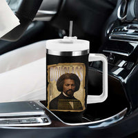 Frederick Douglass Historical Newspaper Tumbler With Handle The Sage Of Cedar Hill - Wonder Print Shop