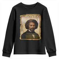 Frederick Douglass Historical Newspaper Youth Sweatshirt The Sage Of Cedar Hill - Wonder Print Shop
