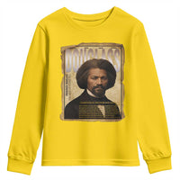 Frederick Douglass Historical Newspaper Youth Sweatshirt The Sage Of Cedar Hill - Wonder Print Shop