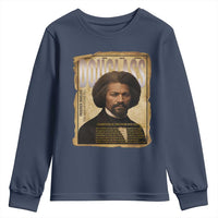 Frederick Douglass Historical Newspaper Youth Sweatshirt The Sage Of Cedar Hill - Wonder Print Shop