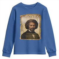 Frederick Douglass Historical Newspaper Youth Sweatshirt The Sage Of Cedar Hill - Wonder Print Shop