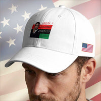 Motivational Malcolm X Quote Baseball Cap Black History Month Gift