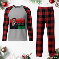 Motivational Malcolm X Quote Plaid Pajama Set Black History Month Gift - Wonder Print Shop