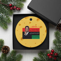 Motivational Malcolm X Quote Ceramic Ornament Black History Month Gift - Wonder Print Shop