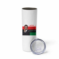 Motivational Malcolm X Quote Skinny Tumbler Black History Month Gift - Wonder Print Shop