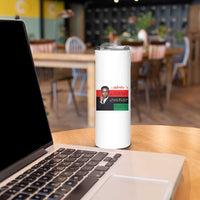 Motivational Malcolm X Quote Skinny Tumbler Black History Month Gift - Wonder Print Shop