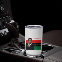 Motivational Malcolm X Quote Tumbler Cup Black History Month Gift - Wonder Print Shop