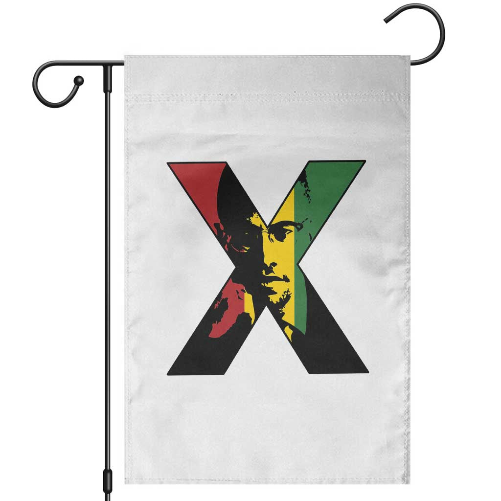 Malcolm X Garden Flag African American Heritage Gift - Wonder Print Shop