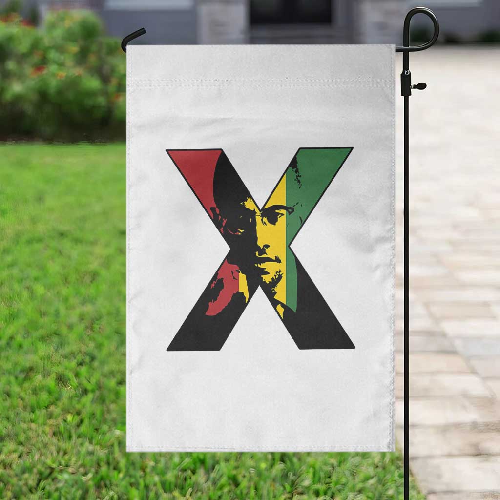 Malcolm X Garden Flag African American Heritage Gift - Wonder Print Shop