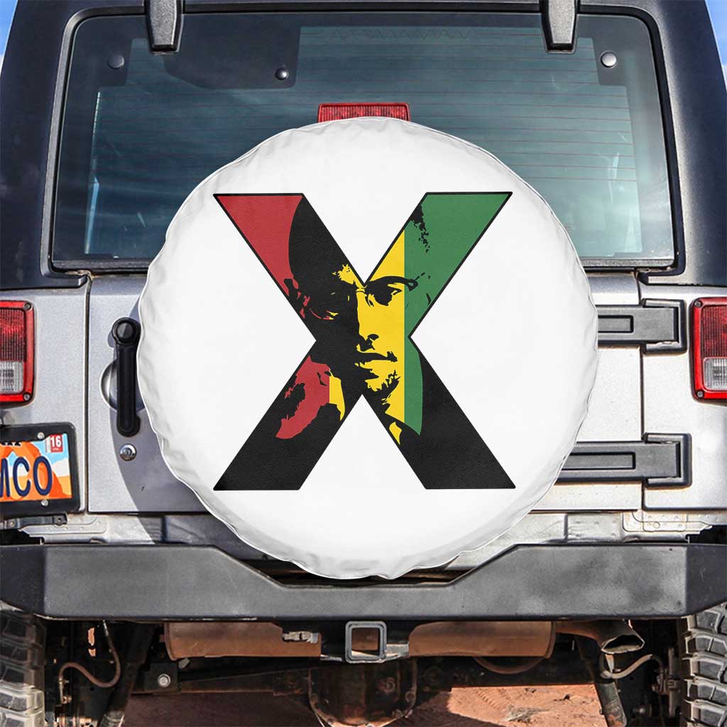 Malcolm X Spare Tire Cover African American Heritage Gift - Wonder Print Shop