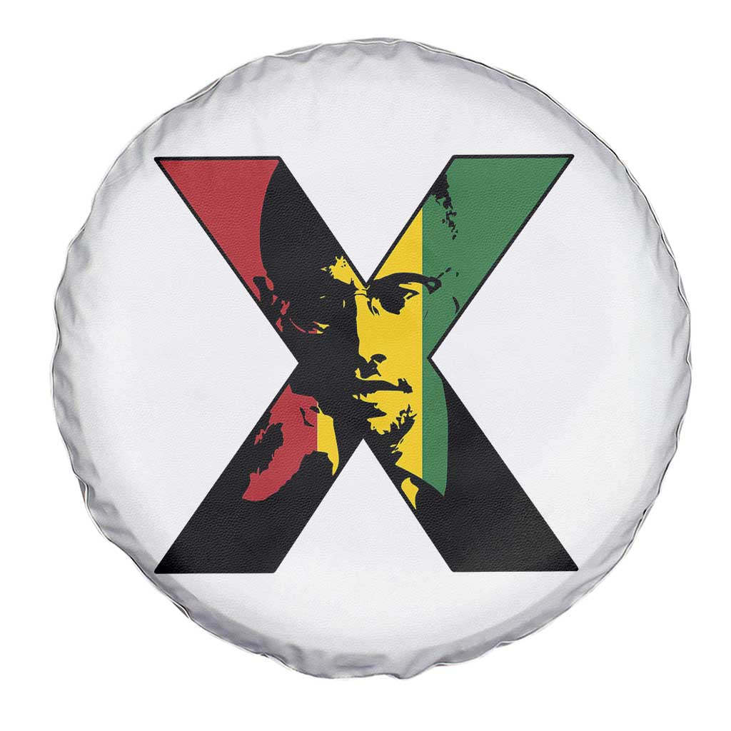 Malcolm X Spare Tire Cover African American Heritage Gift - Wonder Print Shop