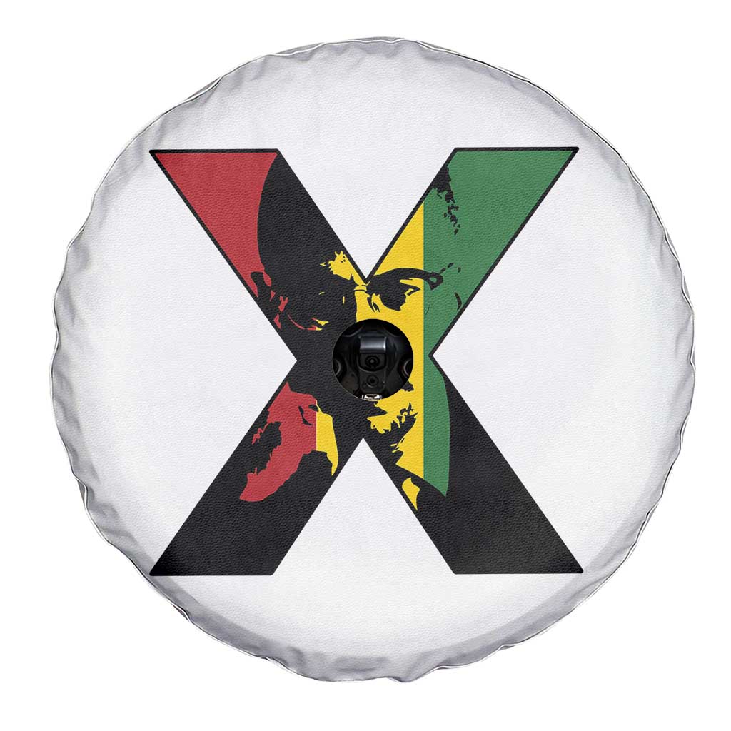 Malcolm X Spare Tire Cover African American Heritage Gift - Wonder Print Shop