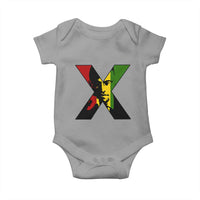 Malcolm X Baby Onesie African American Heritage Gift - Wonder Print Shop