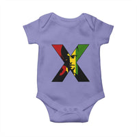 Malcolm X Baby Onesie African American Heritage Gift - Wonder Print Shop