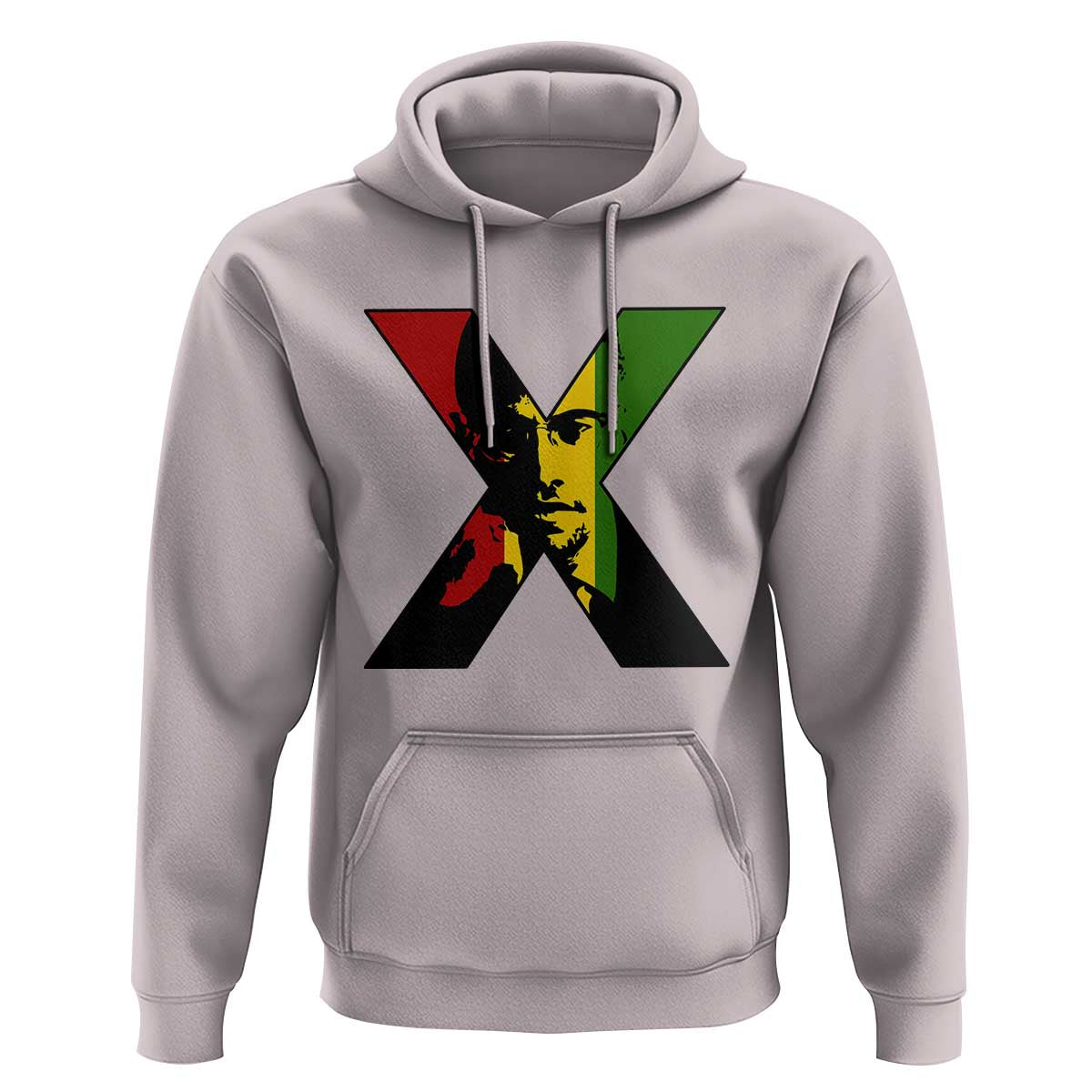 Malcolm X Hoodie African American Heritage Gift - Wonder Print Shop