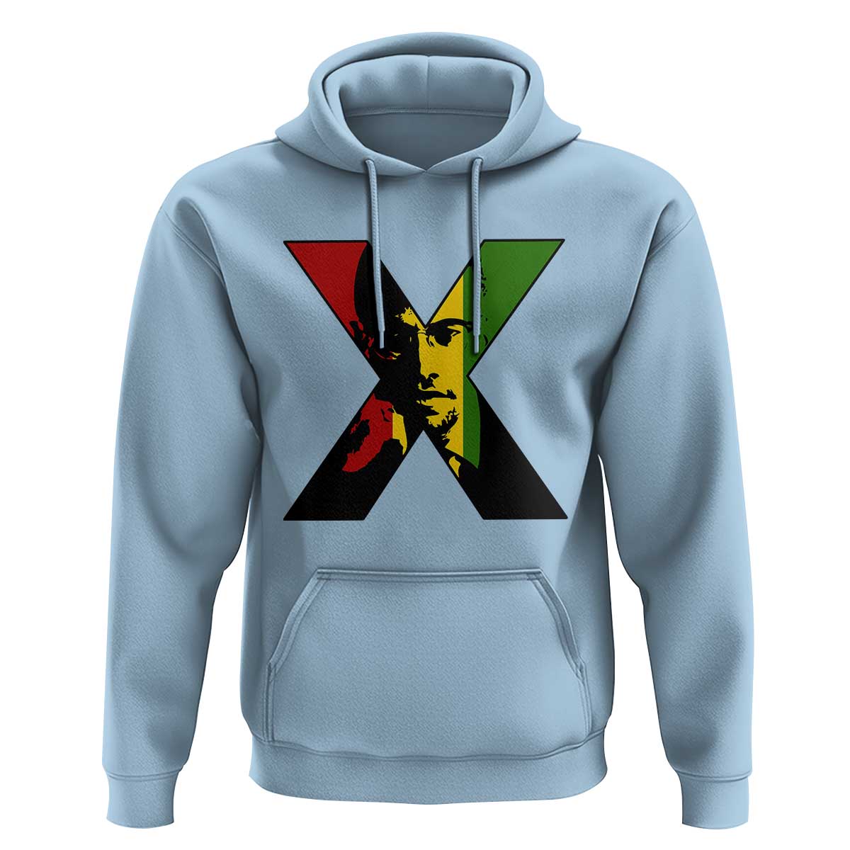 Malcolm X Hoodie African American Heritage Gift - Wonder Print Shop