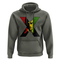 Malcolm X Hoodie African American Heritage Gift - Wonder Print Shop