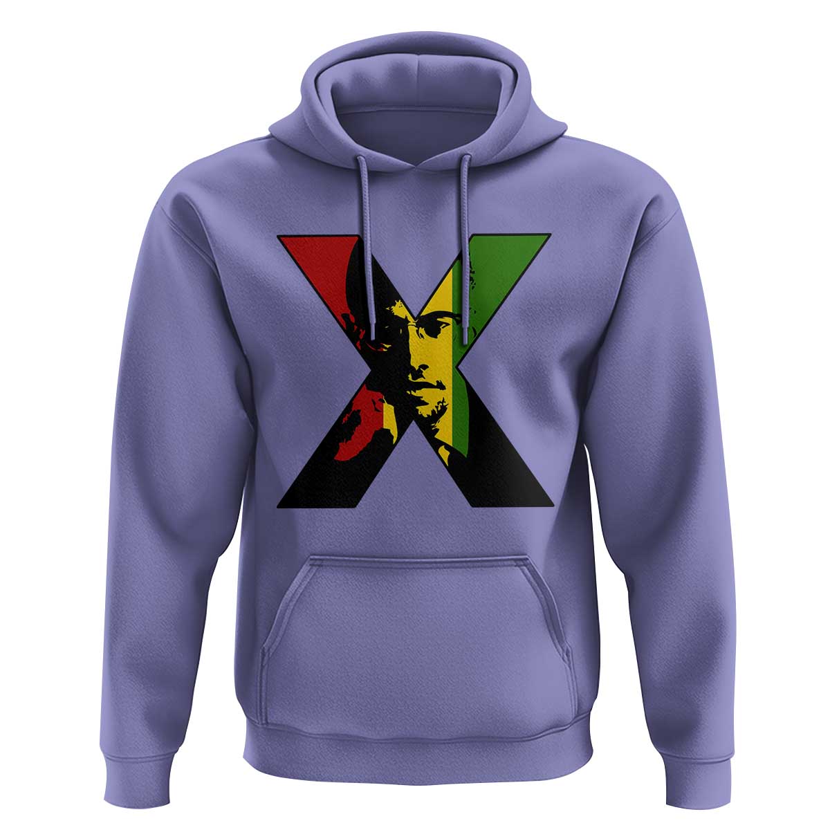 Malcolm X Hoodie African American Heritage Gift - Wonder Print Shop