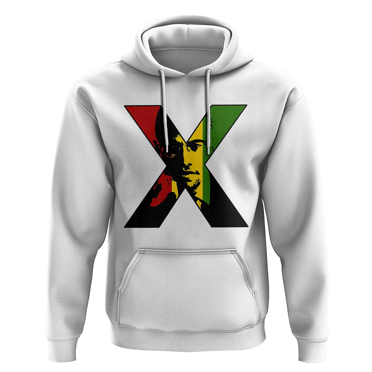 Malcolm X Hoodie African American Heritage Gift - Wonder Print Shop