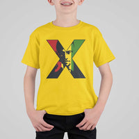 Malcolm X T Shirt For Kid African American Heritage Gift - Wonder Print Shop