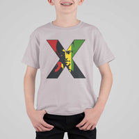 Malcolm X T Shirt For Kid African American Heritage Gift - Wonder Print Shop